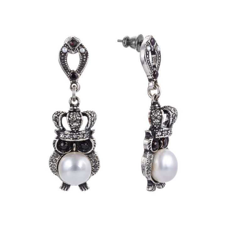 Серьги OP4282C ‘Gufi incoronati porta perla’